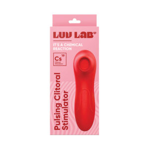 Luv Inc Pulsing Clitoral Stimulator - Red
