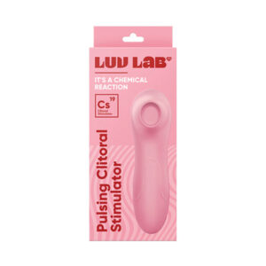 Luv Inc Pulsing Clitoral Stimulator - Light Pink