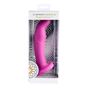 Sportsheets Tana 8'' Silicone G Spot Dildo - Pink