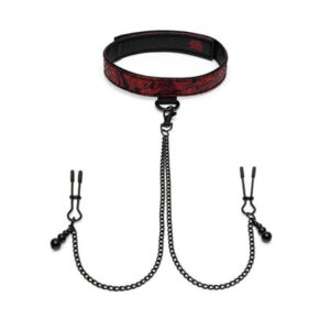 Fifty Shades of Grey Sweet Anticipation Collar Nipple Clamps