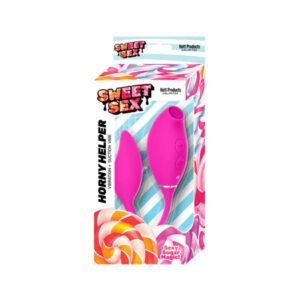 Sweet Sex Horny Helper Vibration & Suction Vibe - Magenta