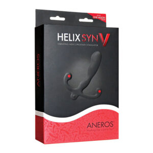 Aneros Helix Syn V Prostate Massager- Black