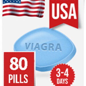 Viagra Sildenafil Tablets 100mg (20 Strips x 4) 80 80Pcs