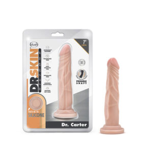 Blush Dr. Skin Silicone Dr. Carter 7.5'' Dildo  - Vanilla