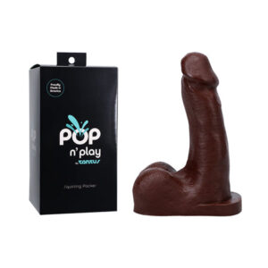 Tantus POP n Play Squirting Packer Espresso