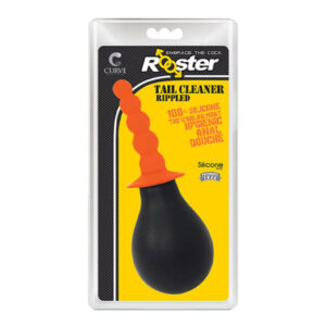 Curve Novelties Rooster Tail Cleaner Rippled - Orange