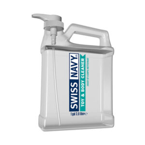 Swiss Navy Toy & Body Cleaner - 1 gal Pump