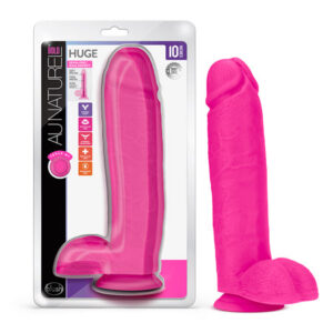 Blush Au Naturel Bold Huge 10.5'' Dildo - Pink