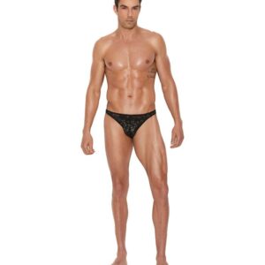 Elegant Moments Men's Lace Thong EMVIV82200