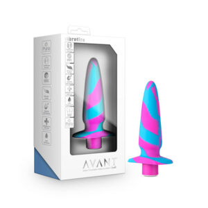 Blush Avant Vibrotize Silicone Vibrating Plug - Fuchsia