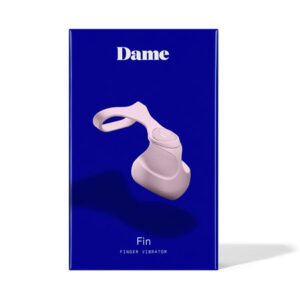 Dame Fin Finger Vibrator - Quartz