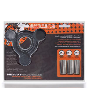 Oxballs Heavy Squeeze Ballstretcher - Black