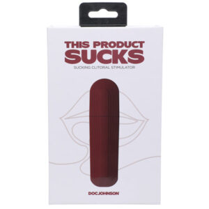 This Product Sucks Lipstick Suction Toy - Red