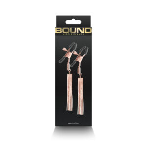 Bound D2 Nipple Clamps - Rose Gold