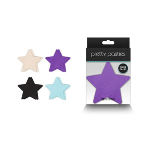 Pretty Pasties Star I Assorted - 4 Pair