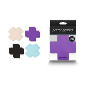 Pretty Pasties Cross I Assorted - 4 Pair