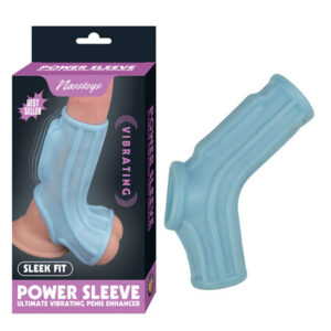 Vibrating Power Sleeve Sleek Fit Blu