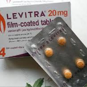 Levitra Vardenafil Tablets 20mg (1 Strip x 4) 4pcs