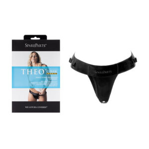 SpareParts Theo Cover Undwr Harness Black (Single Strap) Size A Nylon