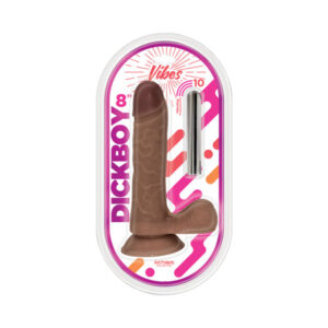 Dickboy Vibes Chocolate Lovers Multi-Speed Rechargeable Bullet 8in