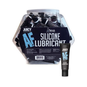 Juicy AF Silicone Lubricant 10ml 65-Piece Fishbowl