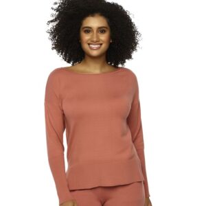 Felina Voyage Textured Sweater Knit Top FE900495