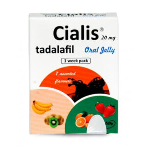 Cialis Oral Jelly Tadalafil 20mg  (2 week Pack X 7 jelly) 14pcs (Ελληνική Περιγραφή)