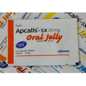 Apcalis Oral Jelly Tadalafil 20mg  (2 week Pack X 7 JELLY) 14pcs (Ελληνική Περιγραφή)