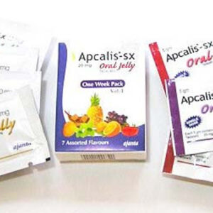 Apcalis Oral Jelly Tadalafil 20mg  (2 week Pack X 7 JELLIES) 14pcs (Ελληνική Περιγραφή)