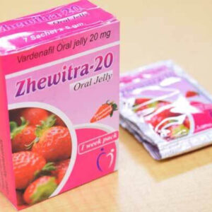 Zhewtra Oral Jelly (Vardenafil 20mg) 4 week Pack 28 + 6 Jelly Gratis  34 pcs)