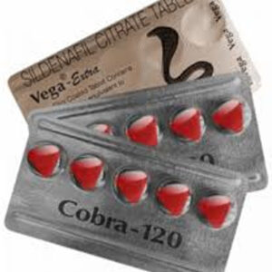 Cobra Vega Sildenafil Citrate Tablets 120mg 20pcs (Ελληνική Περιγραφή)