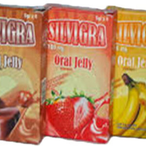 Silvgra Oral Jelly Sildenafil Citrate 100mg (3 Week Pack X 5JELLY +5) 15pcs