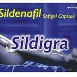 Sildigra Soft Gel Capsules Sildenafil Citrate 100mg 10pcs