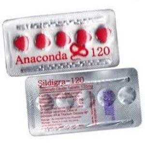 Anaconda Sildigra Sildenafil Citrate Super Tablets 130mg ( 3 strip x 6)18pcs