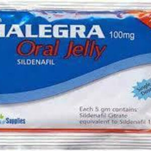 Malegra Oral Jelly Sildenafil Citrate 100mg (3 Week Pack X 7JELLIES) 21pcs