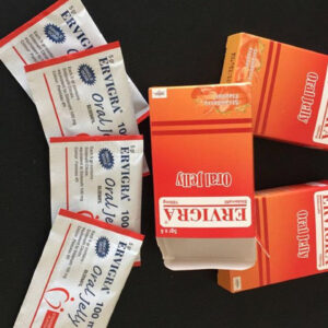 Ervigra Oral Jelly Sildenafil Citrate 100mg (1 Week Pack) 7pcs