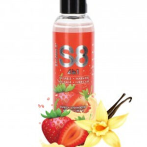 S8 4-IN-1 DESSERT LUBE VANILLA STRAWBERRY WHIPPED CREAM