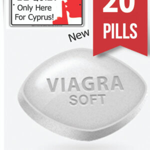 Viagra Soft Sildenafil Tablets 100mg (5 Strips x 4)  20pcs