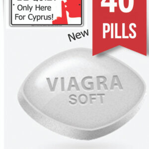 Viagra Soft Sildenafil Tablets 100mg (10 Strips x 4)  40pcs