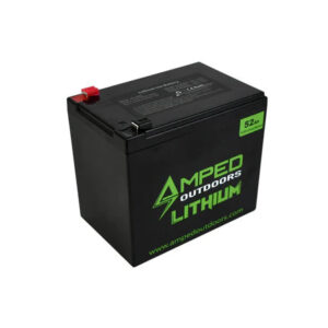 Amped Outdoors 52Ah Lithium Battery (14.8V NMC) with Charger