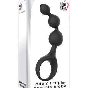 Adam & Eve Adam's Triple Prostate Probe - Black