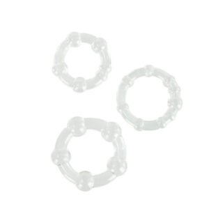 Silicone Island Rings-clear