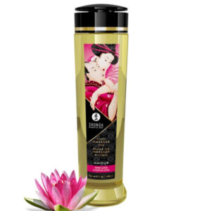 EROTIC MASSAGE OIL 240 ml / 8 oz SWEET LOTUS-1733257637