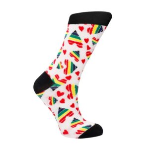 Happy Hearts Sexy Socks (42–46) | Flirty & Fun | Lovedo