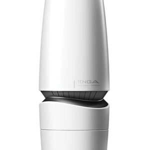 Tenga Aero Dial-Operated Suction Control Masturbator - Silver Ring