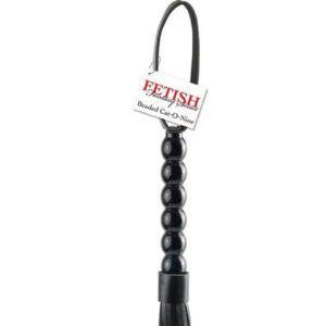 Beaded Cat-o-Nine Tails whip