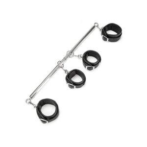 Lux Fetish 4 Cuff Expandable Spreader Bar Set LF1001