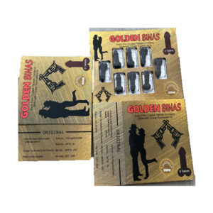 Golden Binas Sildenafil 150mg (2 strips X 8) 16 Tablets Black - Get +4 ED sample tablets