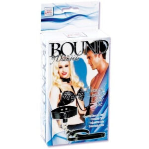 Bound By Diamonds Leash Collar Set