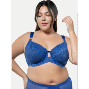 Parfait Charlotte Lace Unlined Bra P6922-Blue Sapphire